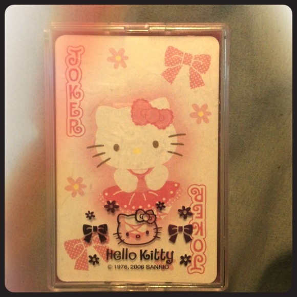 Hello Kitty playing cards