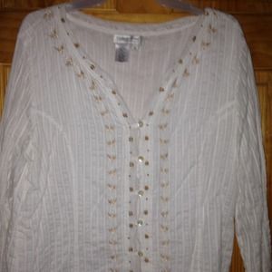 Coldwater Creek long sleeve button down.