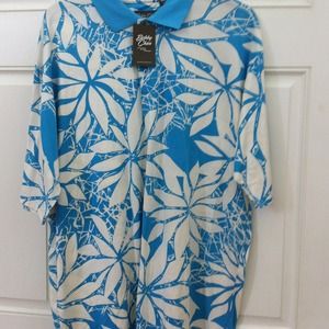 Bobby chan floral polo