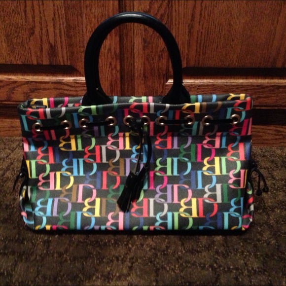 Authentic Dooney & Burke Tassel Tote