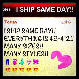Check out my closet! 🎀👚👖👙👗😍😍