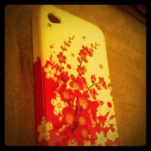 Floral iPhone 4/4s case