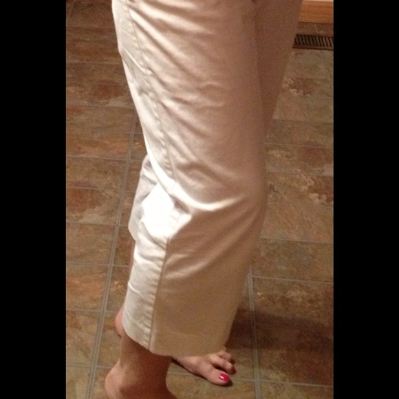 White Capris size 16 - Picture 1 of 4
