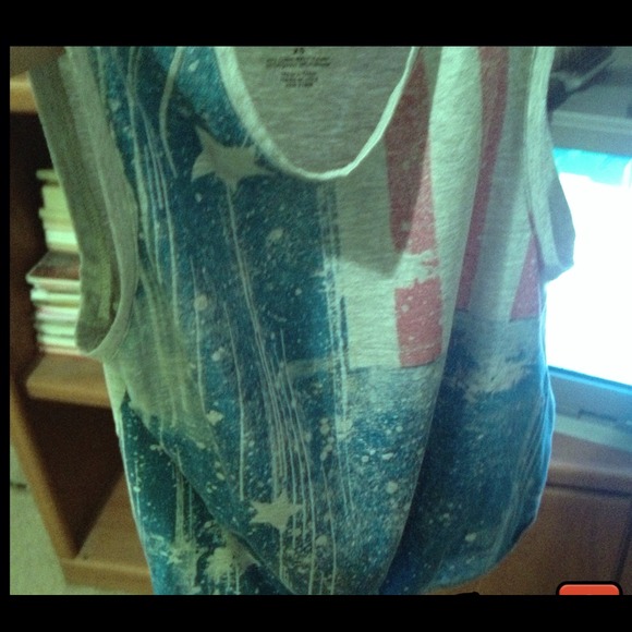 Patriotic flag shirt