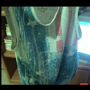 Patriotic flag shirt