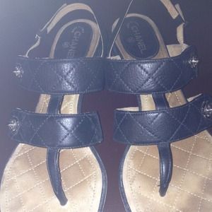 Authentic Chanel sandals