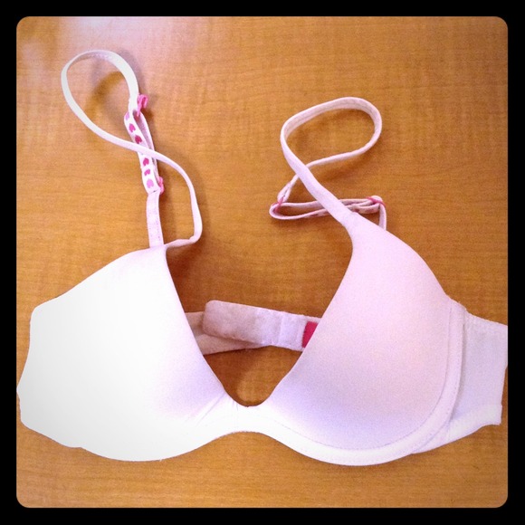 Victoria Secret Pink 32A White Bra