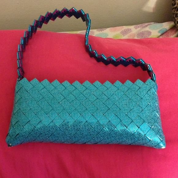 A handmade purse from Mexico