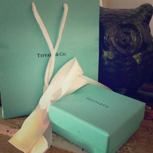 Tiffany's Box, bag, & ribbon