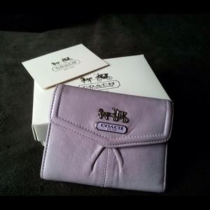 SOLD.    Authentic Coach Wallet (Retail).