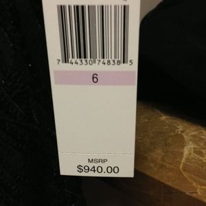 Carmen Mark Valvo Gown NWT