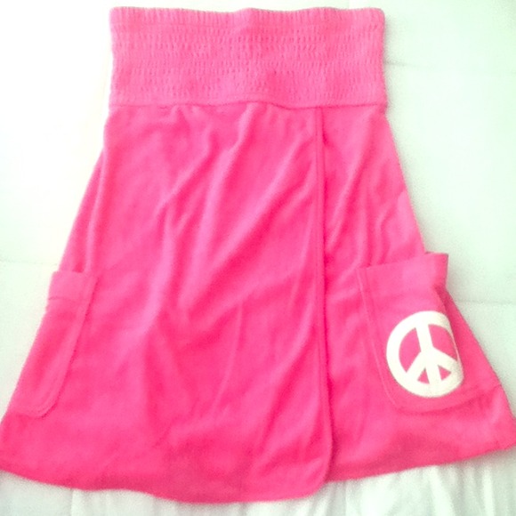 Victoria Secret PINK terry robe/swimsuit cover up