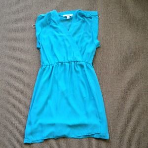 TRADED Light Summer Turquoise Dress