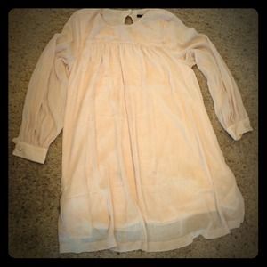 H&M sheer dress (lined)