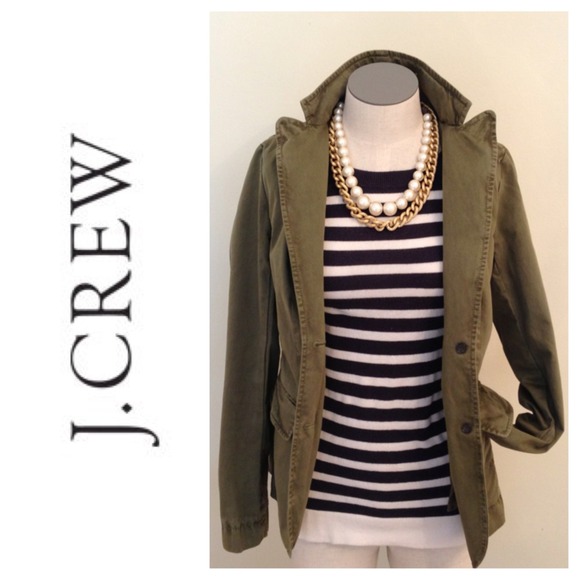 💢SOLD💢 J.Crew Classic Twill Chino Blazer