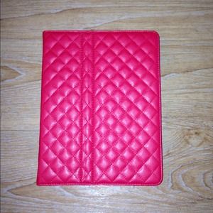 NEW Red quilt ipad 3 & 4 cover