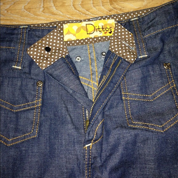 Dittos 70's denim flare pant