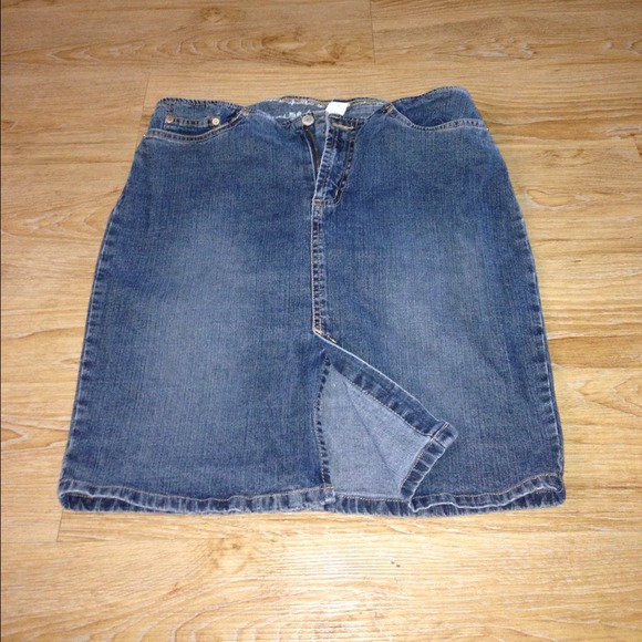 Used - jeans skirt by old navy