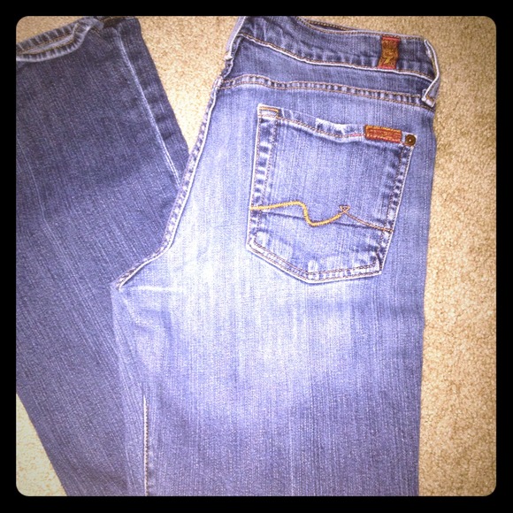 ❗SOLD❗7 for All Mankind denim jeans
