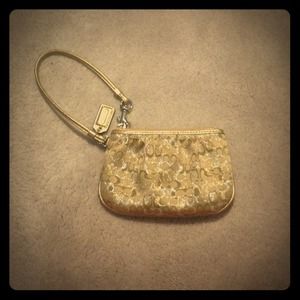 Coach wristlet