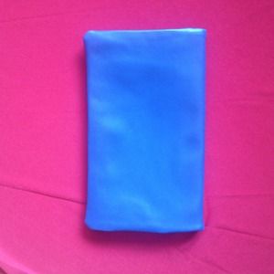 Reduced! Ann Taylor Blue Leather clutch