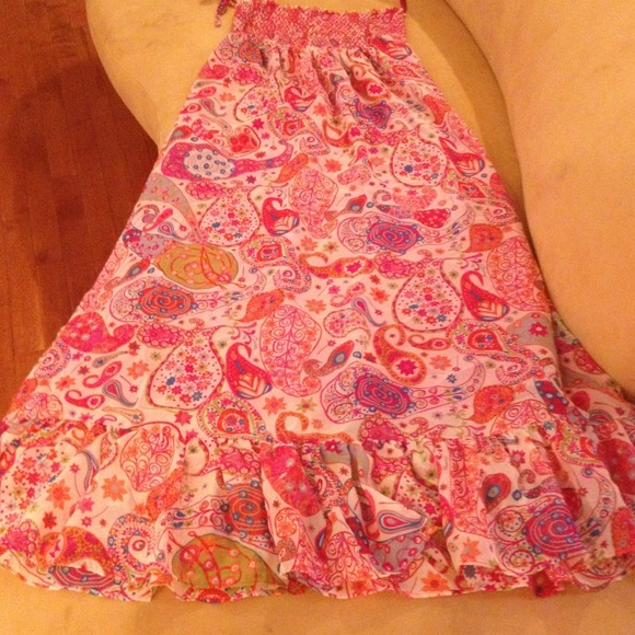 Fun flirty maxi dress