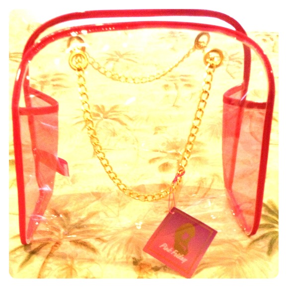 Nicki Minaj Pink Friday Clear Tote