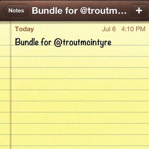 Bundle for @troutmcintyre