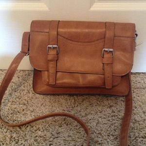 Brown cross body