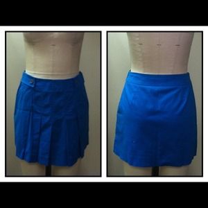 Pleats mini skirt
