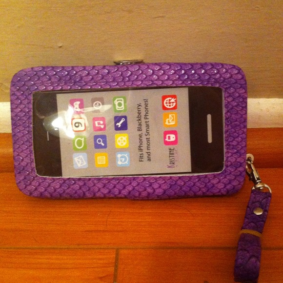 Brand new Purple Clutch.