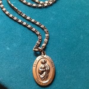 Alex and Ani Saint Jude Thaddeus Necklace