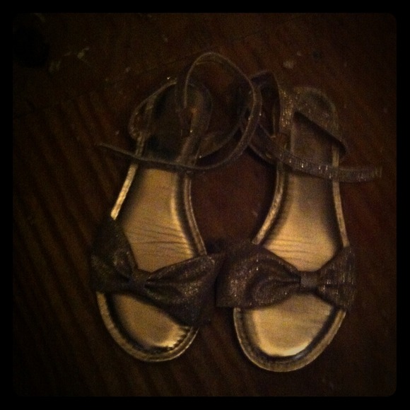 Gold strap Sandals