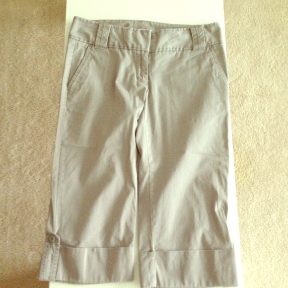 Express Grey Capris