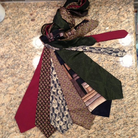 Men Ties:  Barney's New York, Christian Dior, DKNY