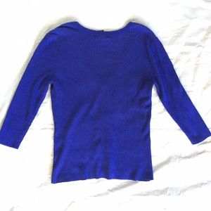 NY and Company Sweaters - NY & Co. Royal Blue Cardigan Size Large NY and Company Sweaters - NY & Co. Royal Blue Cardigan Size Large