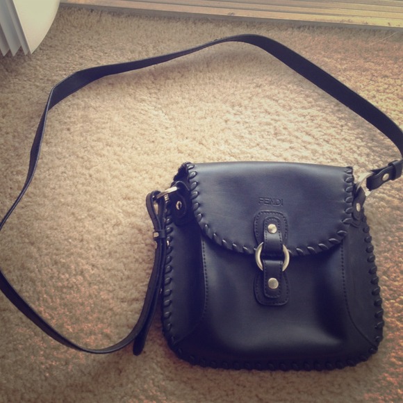Small black Fendi side bag