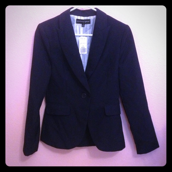 Navy blue blazer