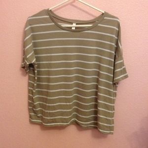 Baggy striped tee