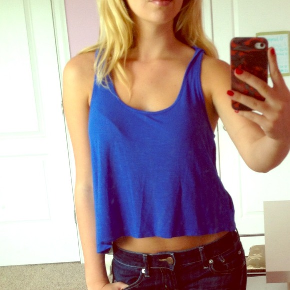 Chloe K BP Nordstrom Layered Crop Tank Top - Picture 1 of 4