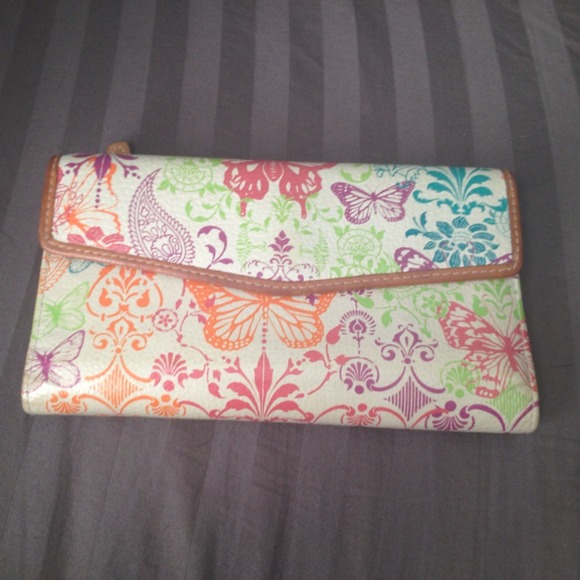 Authentic Fossil Leather Wallet