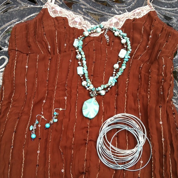 ❌ KEEPING ❌Turquoise Jewelry Bundle • - Picture 2 of 3