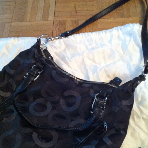 Coach Op art black Alexandra SALE reduced from 188 - Picture 2 of 4