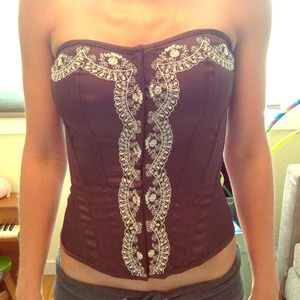 Beautiful Charlotte Russe corset.
