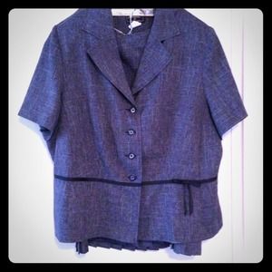 Blue Women's Suit