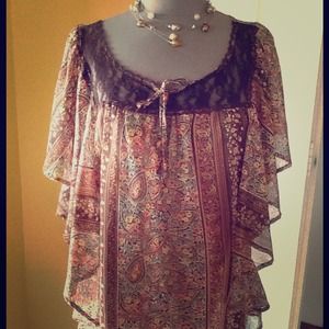 Reserved  --  Mudd brand top-super cute!