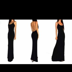Open Back Maxi Dress