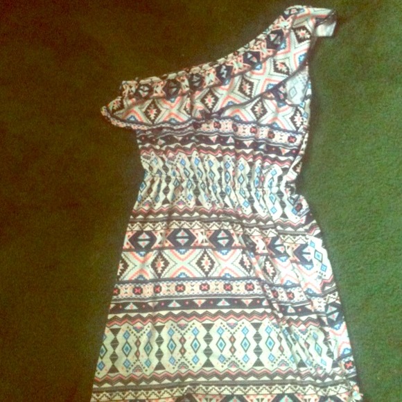 One shoulder Vintage Dress - Picture 1 of 1