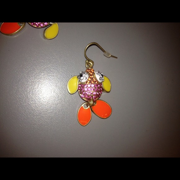 Fish earrings!! - Picture 2 of 2