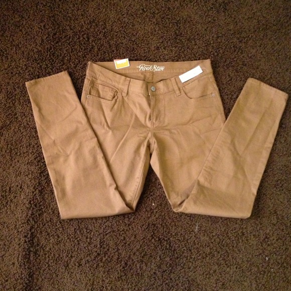 Old Navy Khaki Skinny Jeans